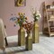 Uniquewise Antique Style Metal Bottle Shape Gold Floor Vase for Entryway, Living Room or Dining Room, Medium QI004442.M - alternate 3